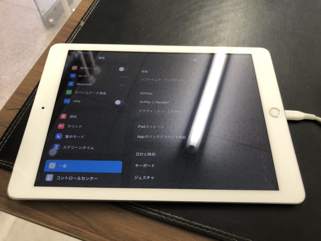 iPad5　ライトニングコネクタ交換　小倉