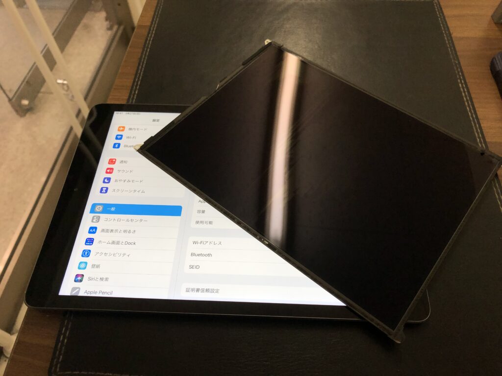 iPad7　液晶不具合　小倉