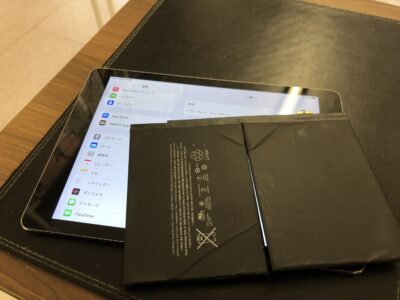 北九州市よりiPadAir2のバッテリー交換