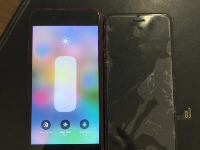 北九州市よりiPhoneSE2のガラス割れ修理
