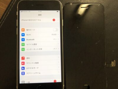 北九州市よりiPhoneSE2のガラス割れ修理