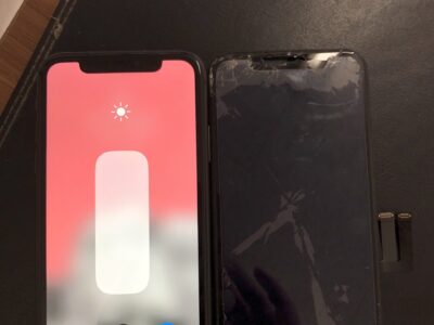 北九州市よりiPhone11のガラス割れ修理