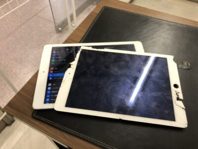 北九州市よりiPadAir2のガラス割れ修理