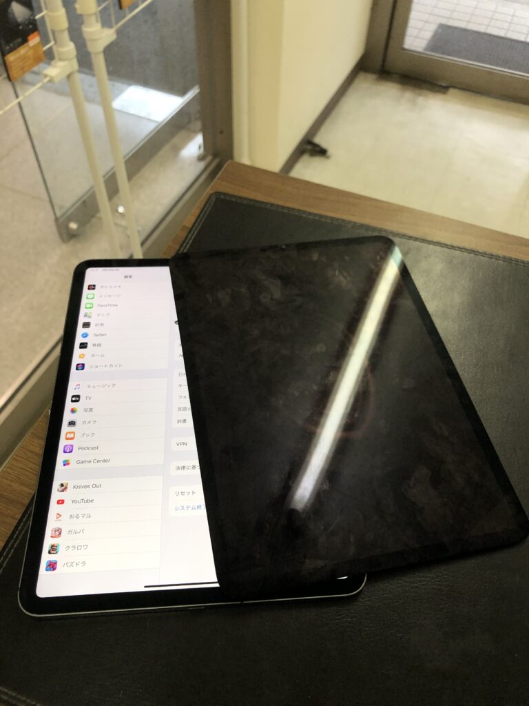 北九州市　iPadPro11第一世代　液晶不具合　小倉