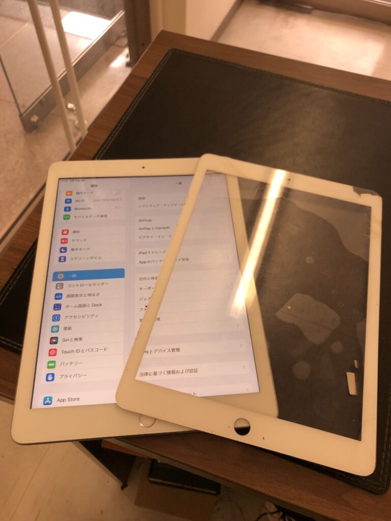 北九州市　iPad5　ガラス割れ修理　小倉
