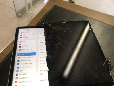 北九州市よりiPadAir4の液晶不具合