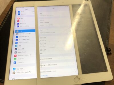 北九州市よりiPad7のガラス割れ修理