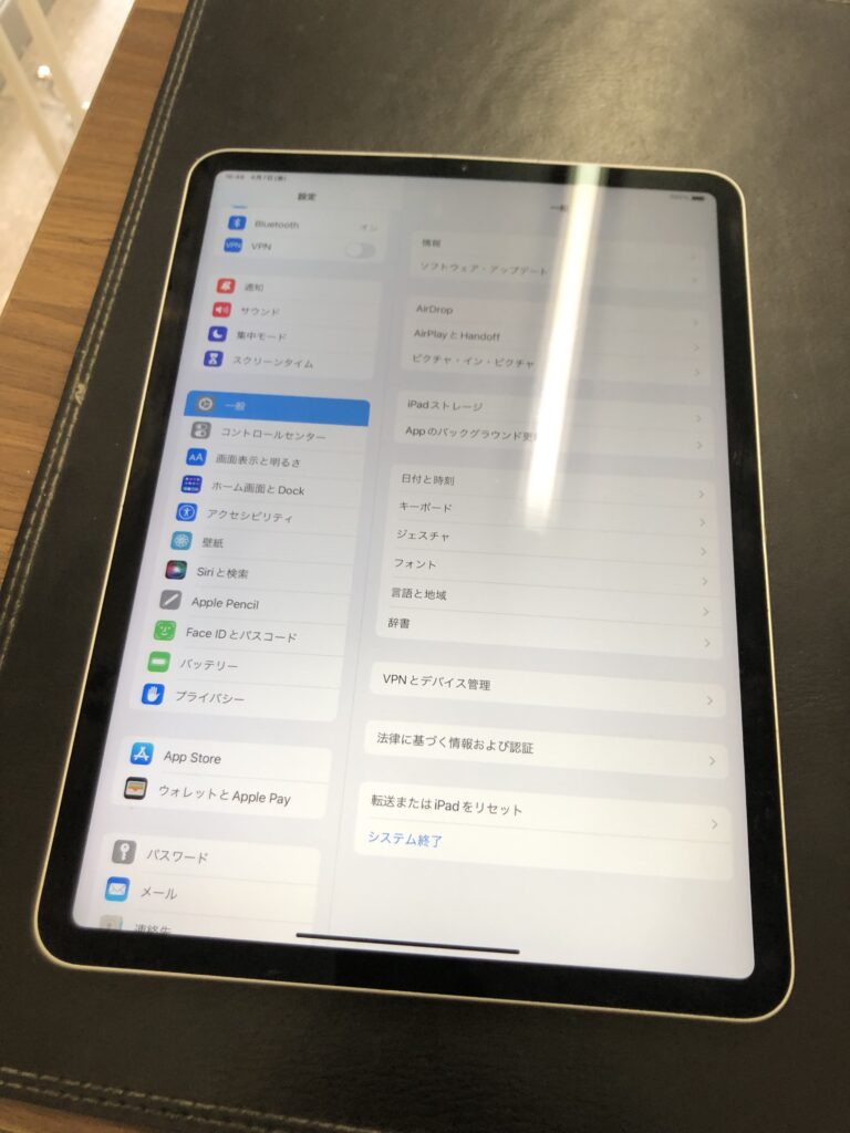 北九州市　小倉　iPadPro11第1世代　スリープボタン掃除