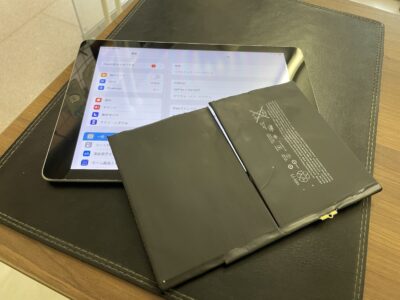 北九州市よりiPad6のバッテリー交換