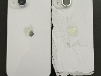 【iPhone14 バックガラス交換】小倉駅すぐ！データそのまま・即日修理はジーニー小倉店にお任せください