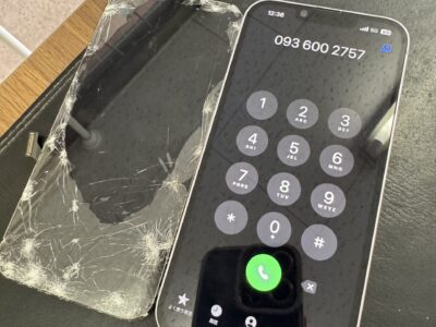 【iPhone14 液晶不具合修理】小倉駅近くで即日対応！ジーニー小倉店がデータそのままで復旧