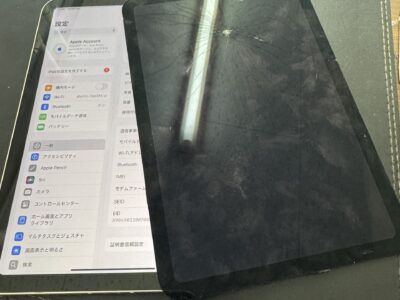 【iPad mini6 液晶不具合修理】縦線・黒いシミ・タッチ不良はジーニー小倉店へ！即日対応可能