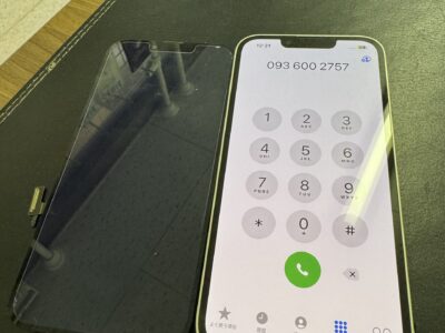 iPhone13 表示不良 ～北九州市小倉で修理するならジーニー小倉店～