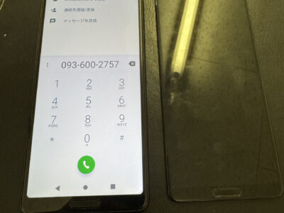 AQUOS sense4 basicの表示不良