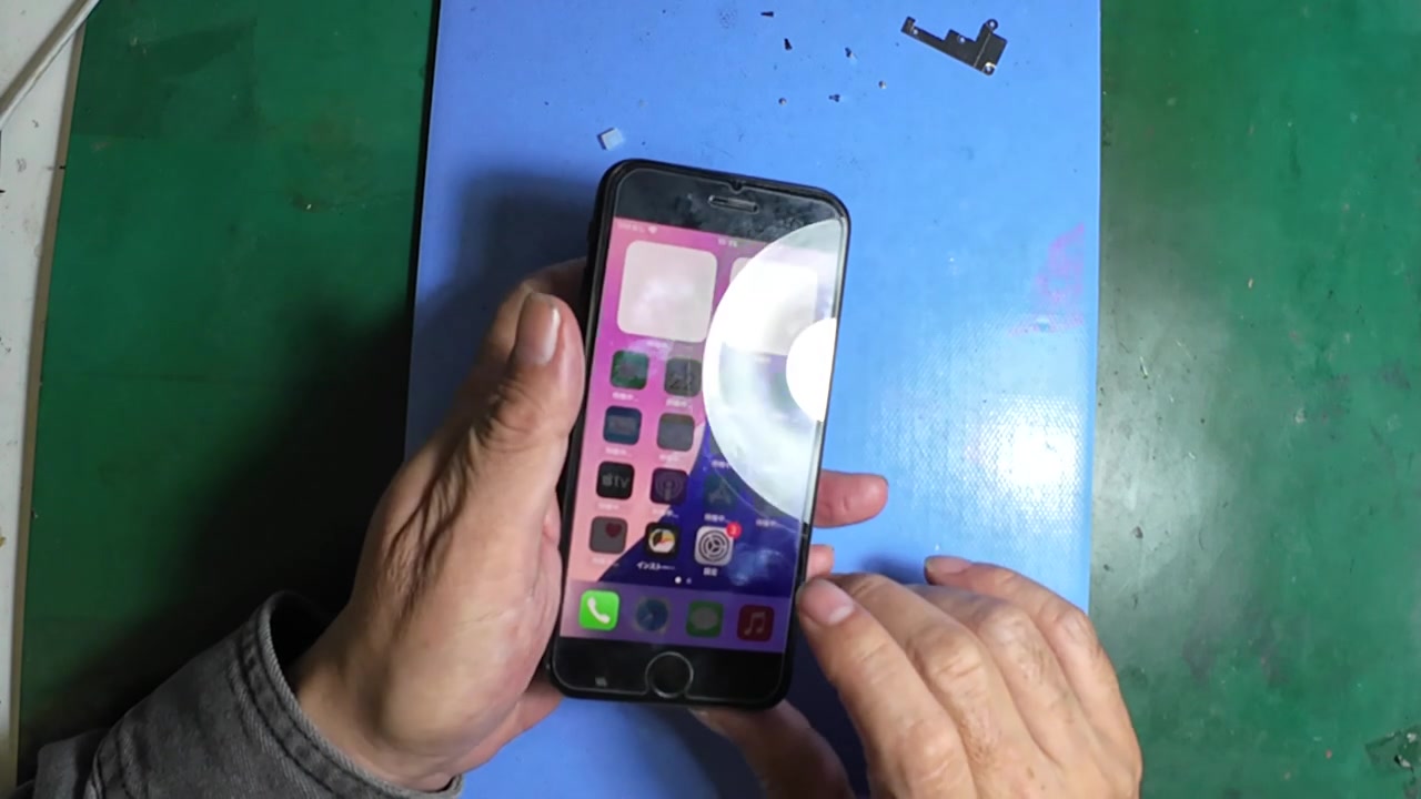 iPhone SE3 修理前の動作確認